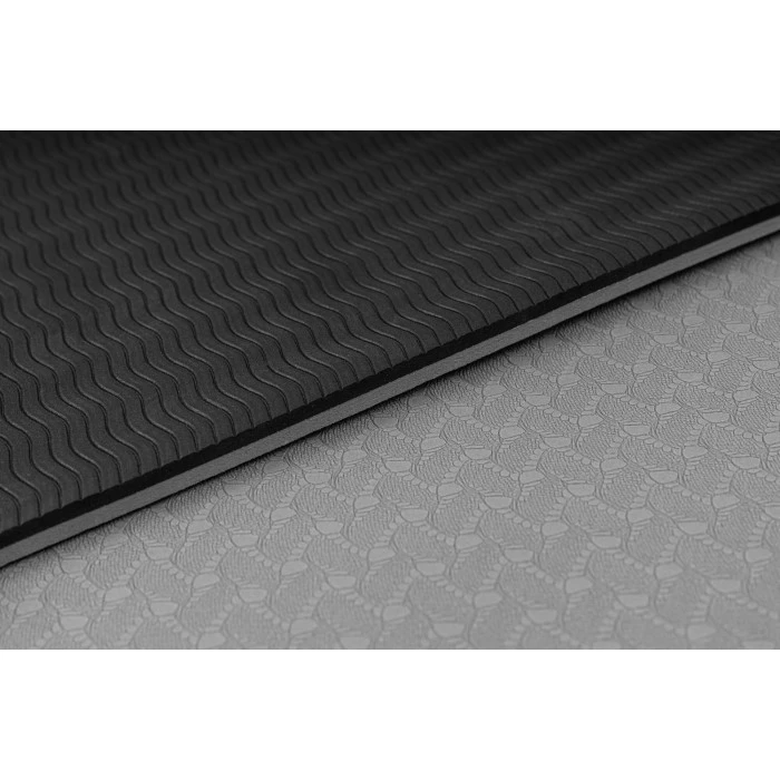 Килимок з отворами Hop-Sport TPE 0,8см HS-T008GM сірий