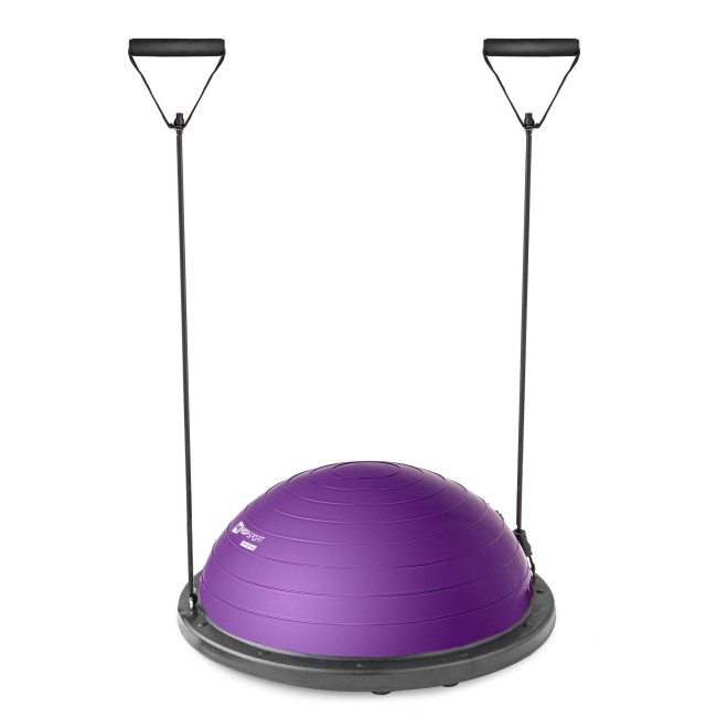 Балансировочная полусфера Hop-Sport HS-L058 фиолетовая