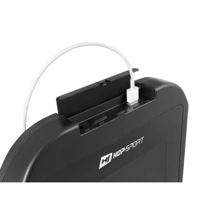 Орбітрек електромагнітний Hop-Sport HS-300CF Spectre з телеметричним поясом + мат під тренажер