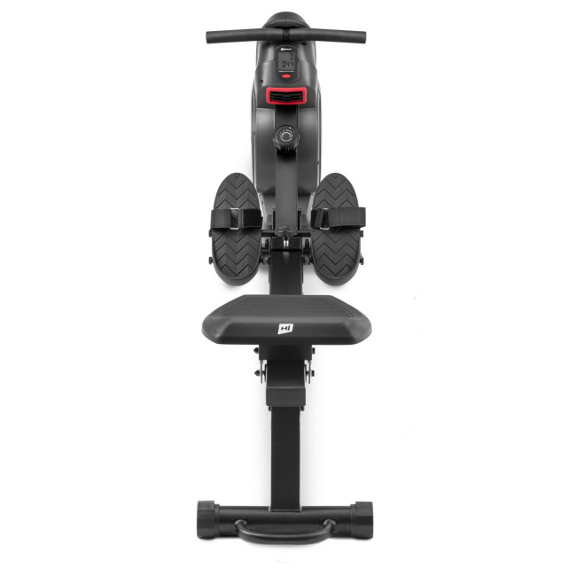 Гребний тренажер повітряний Hop-Sport HS-065AR Talon сірий