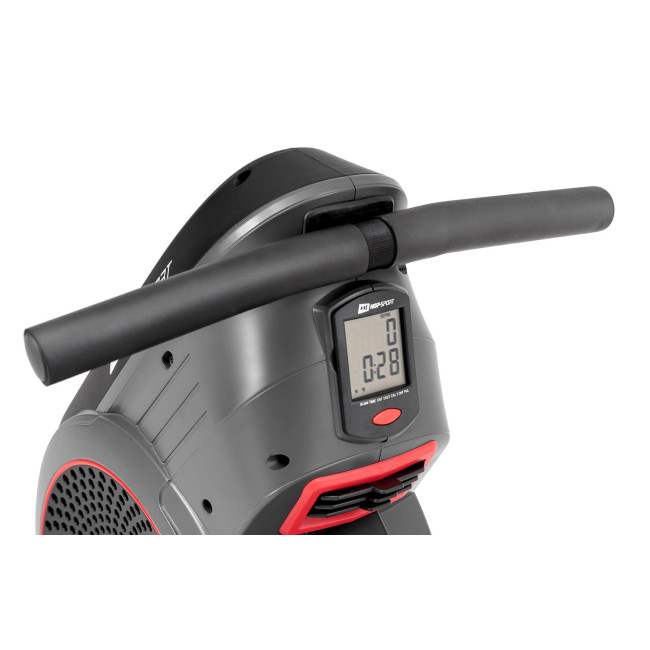 Гребний тренажер повітряний Hop-Sport HS-065AR Talon сірий