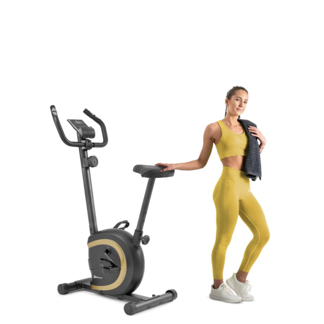 Велотренажер Hop-Sport HS-015H Vox золотистый