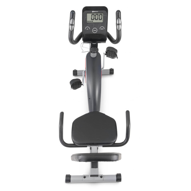 Горизонтальный велотренажер Hop-Sport HS-035L Solo серебристый