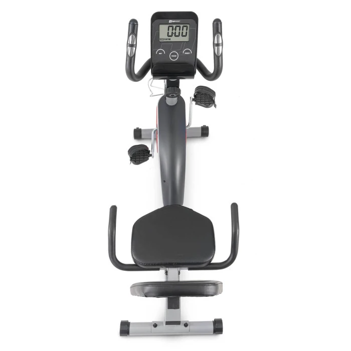 Горизонтальный велотренажер Hop-Sport HS-035L Solo серебристый