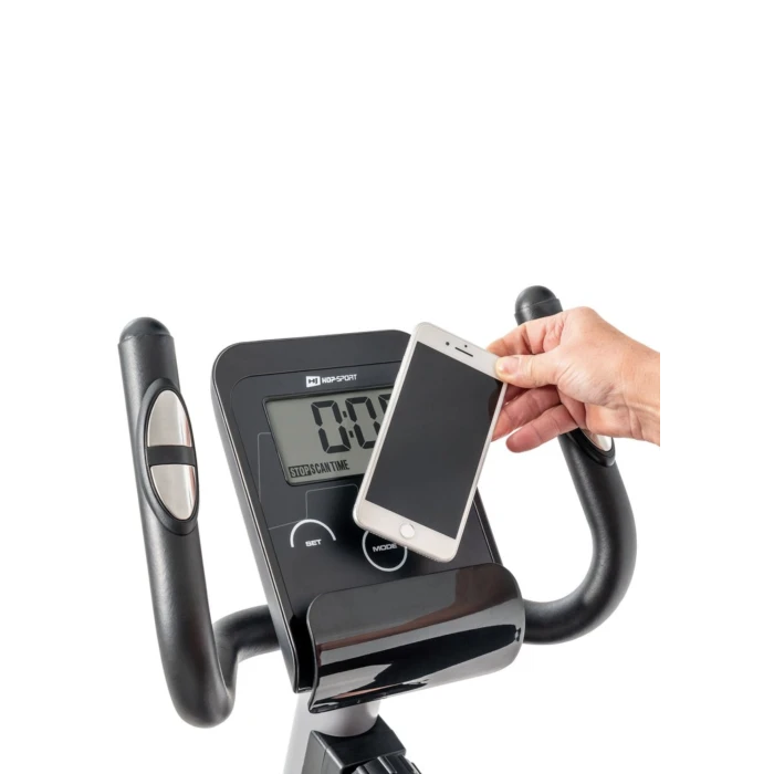 Горизонтальный велотренажер Hop-Sport HS-035L Solo серебристый