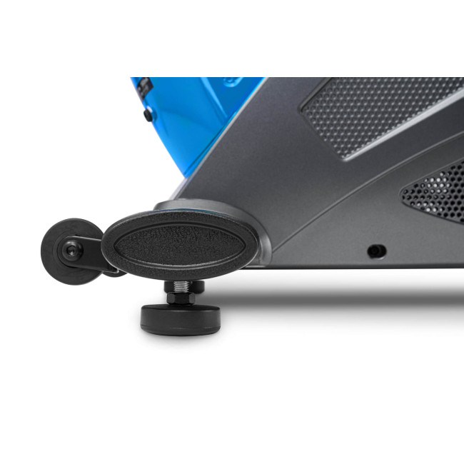 Горизонтальный велотренажер Hop-Sport HS-070L Helix синий iConsole+
