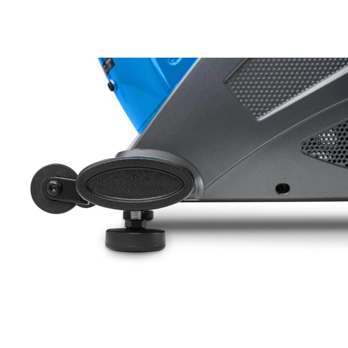 Горизонтальний велотренажер Hop-Sport HS-070L Helix синій iConsole+