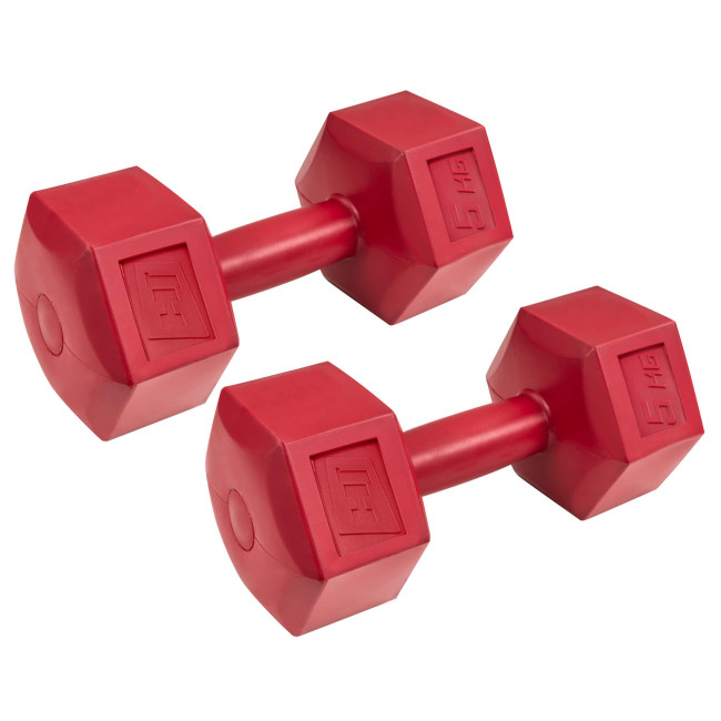 Гантелі для фітнесу композитні Hop-Sport HS-C050DH 2х5кг