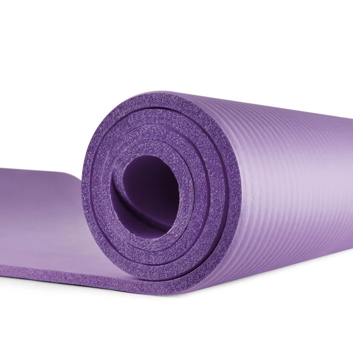 Мат для фітнесу та йоги Hop-Sport HS-N010GM 1см фіолетовий