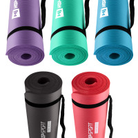 Мат для фитнеса и йоги Hop-Sport HS-N010GM 1см фиолетовый