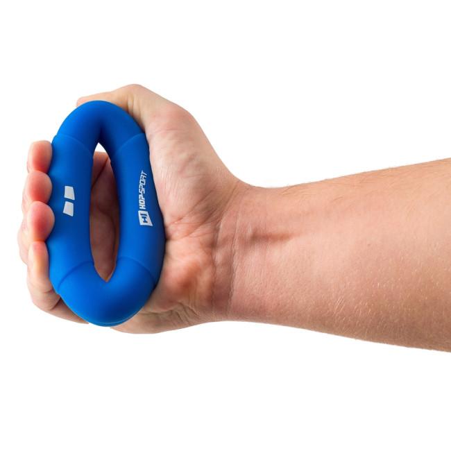 Еспандер силіконовий овальний 18,1кг Hop-Sport HS-S018OG синій