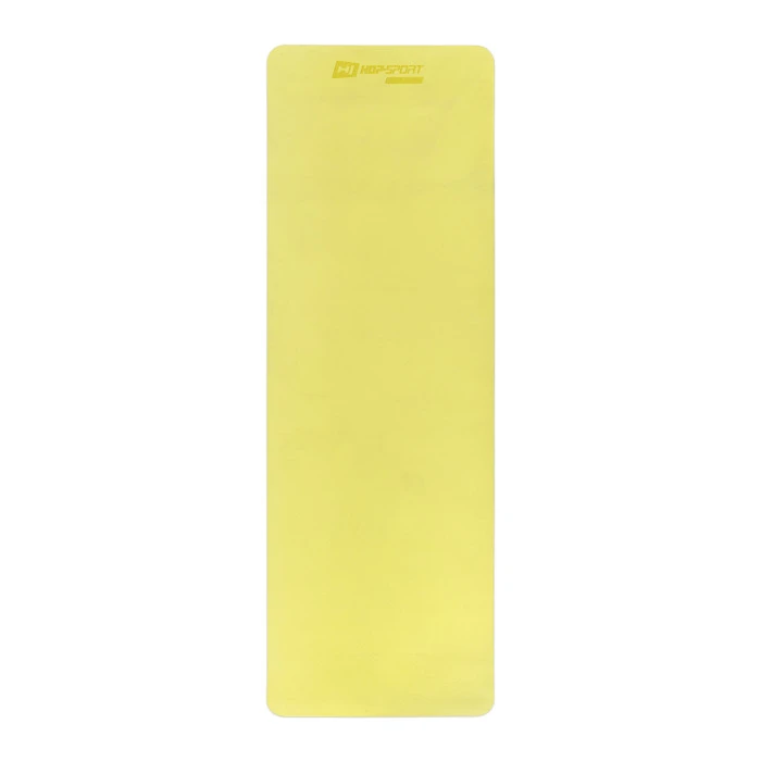 Килимок для фітнесу TPE 0,6см HS-T006GM жовто-сірий