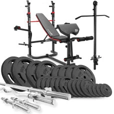 Набор STRONG 179кг со скамейкой HS-1065