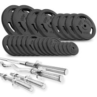 Набор STRONG 179кг со скамейкой HS-1065