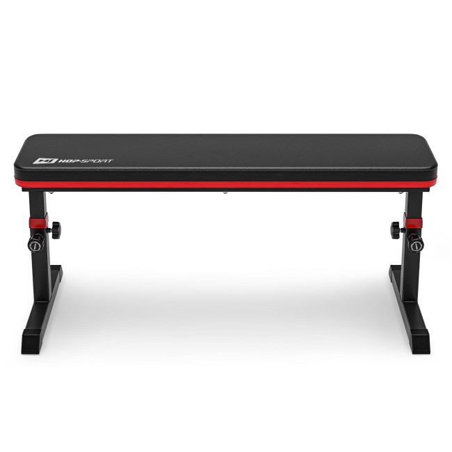 Набір Hop-Sport Premium 75кг з лавою HS-1025 Pro, штангами та гантелями