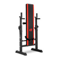 Набір Hop-Sport Premium 39кг з лавою HS-1080 та штангою