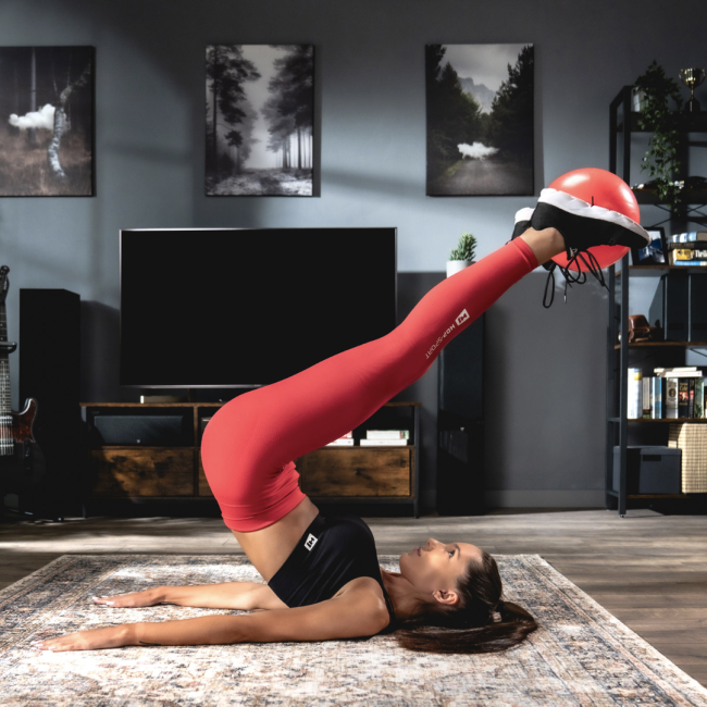 Фитбол Hop-Sport 25см красный