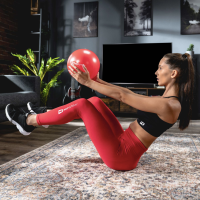 Фитбол Hop-Sport 25см красный