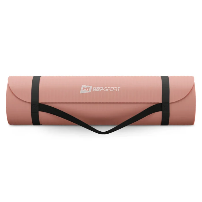Коврик для йоги Hop-Sport HS-NB010GM NBR 1см персиковий