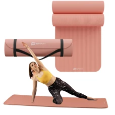 Коврик для йоги Hop-Sport HS-NB010GM NBR 1см персиковый