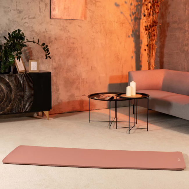 Коврик для йоги Hop-Sport HS-NB010GM NBR 1см персиковый