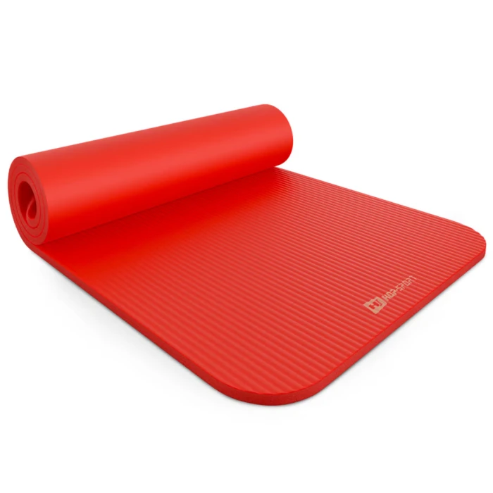 Коврик для йоги Hop-Sport HS-NB015GM NBR 1,5см яскраво-червоний