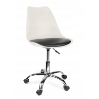 Офісне крісло IGER Jumi біло-чорний