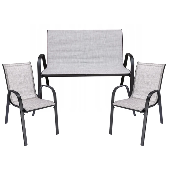 Комплект садових меблів Jumi FIESTA сірий