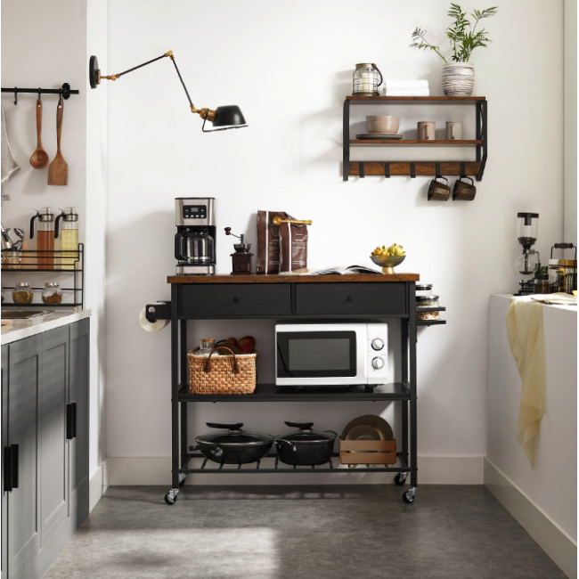 Стеллаж тележка Leobert Cosmo кухонная в стиле Loft