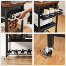 Стелаж візок Leobert Cosmo кухонний в стилі Loft