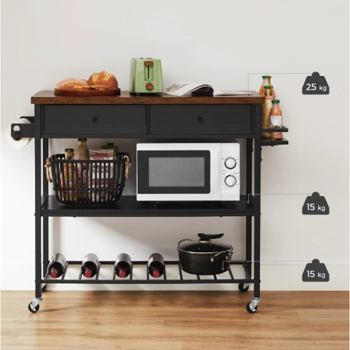 Стелаж візок Leobert Cosmo кухонний в стилі Loft