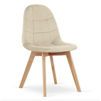 Крісло Leobert Bora оксамитове бежевий