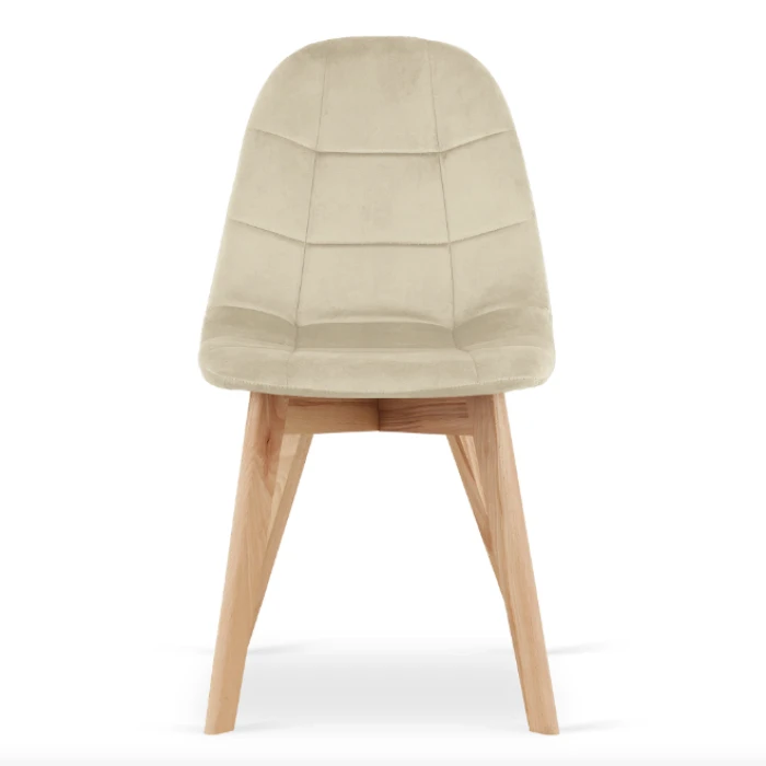 Кресло Leobert Bora бархатное бежевый