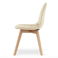 Крісло Leobert Bora оксамитове бежевий