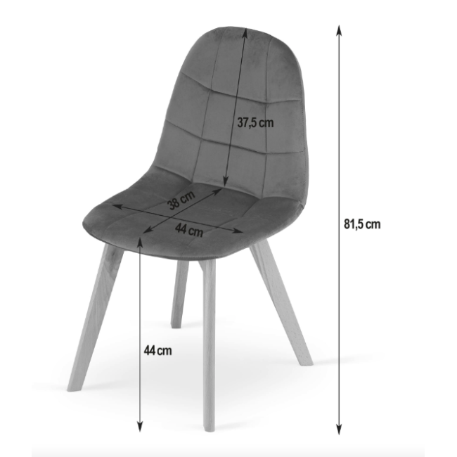 Крісло Leobert Bora оксамитове бежевий