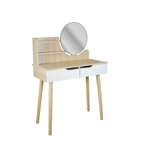 Туалетний столик Jumi Scandi з шухлядами, світлий бук