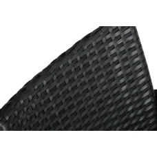 Садові меблі Outtec LUXURY стіл та 2 стільці чорно-графітові