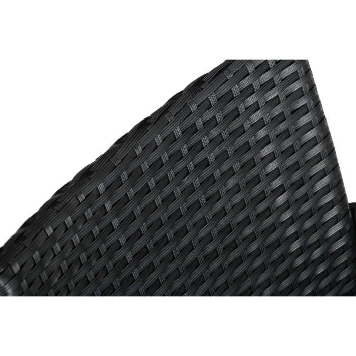 Садові меблі Outtec LUXURY стіл та 2 стільці чорно-графітові