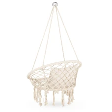 Садова гойдалка Boho Outtec XXL бежевий