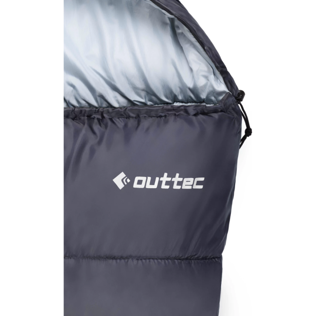 Спальный мешок кокон Outtec Mummy демисезон синий