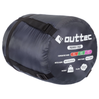 Спальний мішок кокон Outtec Mummy демісезон синій