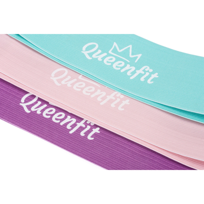 Набір резинок для фітнесу Queenfit 7-35кг set A