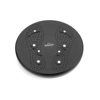 Диск здоров'я Queenfit з масажером чорний