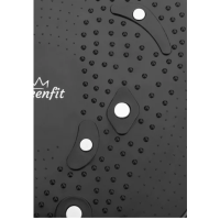 Диск здоров'я Queenfit з масажером чорний