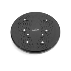 Диск здоров'я Queenfit з масажером чорний