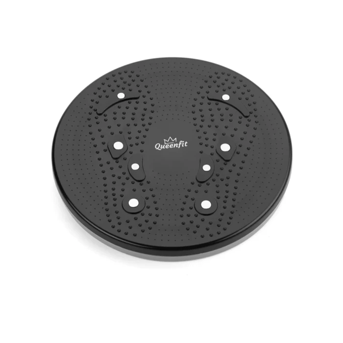 Диск здоров'я Queenfit з масажером чорний