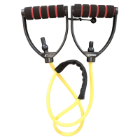 Эспандер трубчатый с ручками York Light, желтый