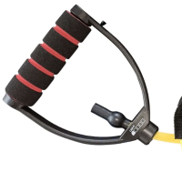 Эспандер трубчатый с ручками York Light, желтый