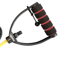 Эспандер трубчатый с ручками York Light, желтый