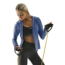 Еспандер трубчастий з ручками York Light, жовтий